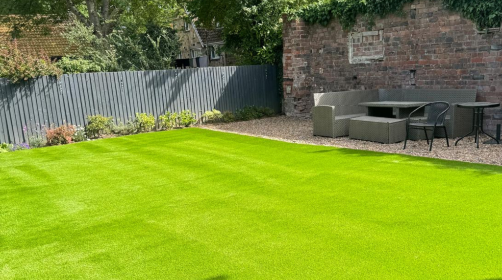 Artificial grass for dog run