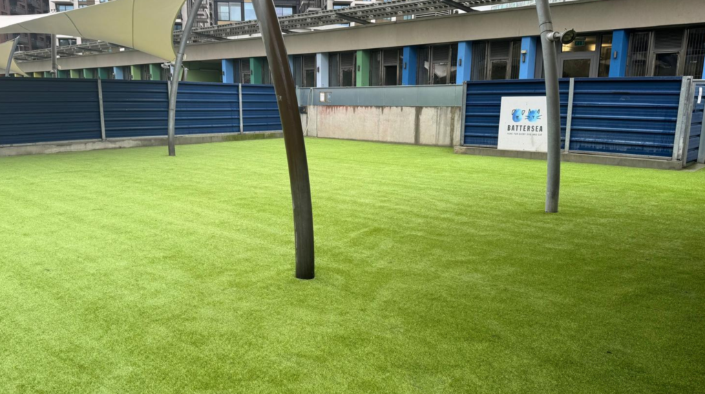 Artificial grass for dog kennels