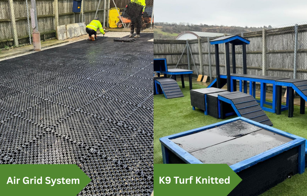 Artificial Grass Air Grid System