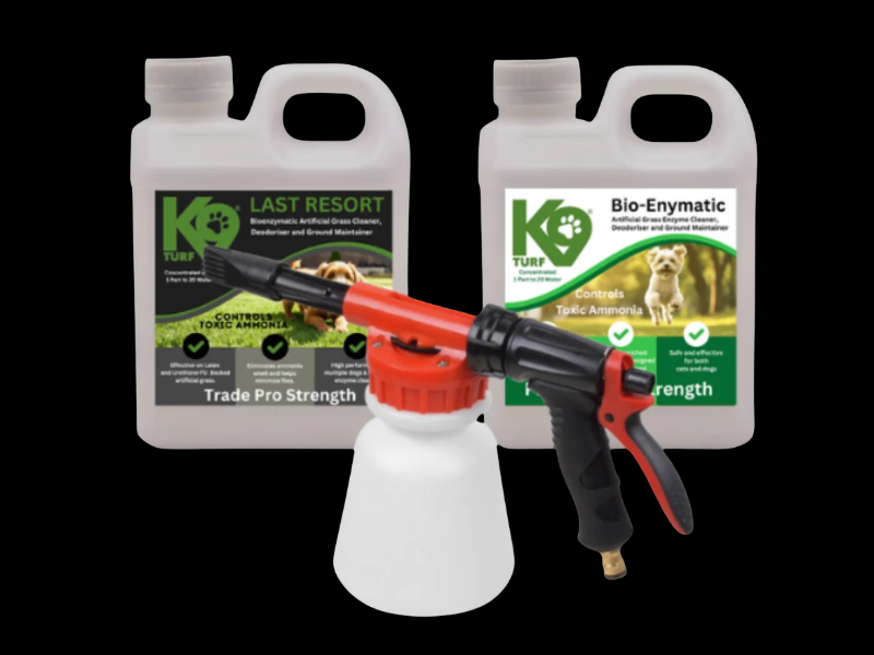 K9 Turf bio-enzymatic artificial grass cleaner for dogs removing urine odours